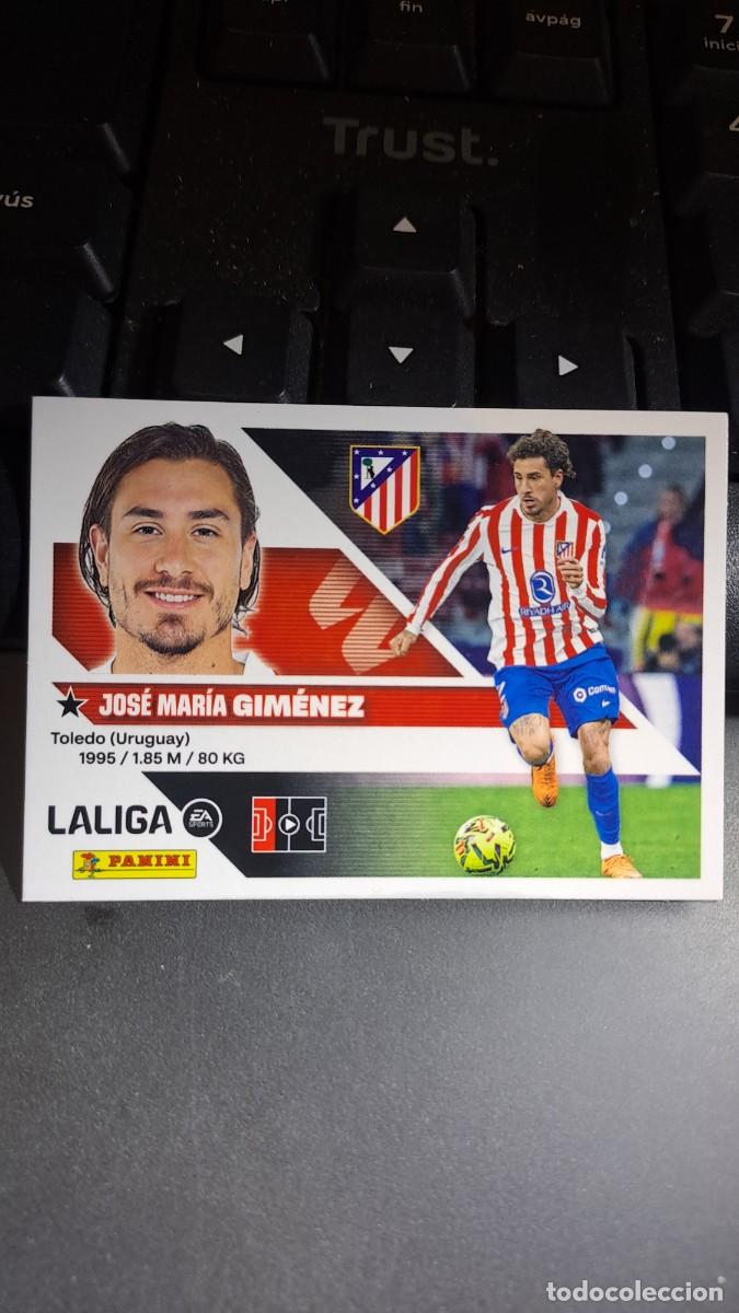 Coleccionismo cromos antiguos: CROMO GIMENEZ 8B 8 B ATLETICO DE MADRID LIGA 2026 2027 26 27 ESTE PANINI NUNCA PEGADO