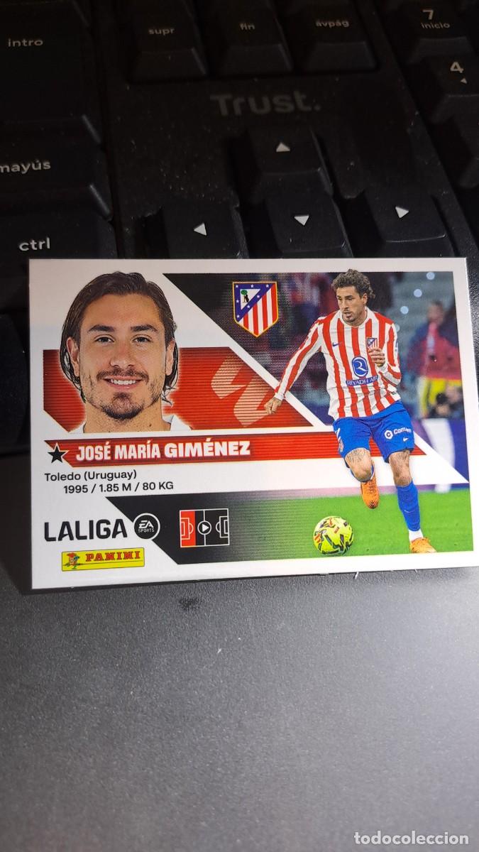 Coleccionismo cromos antiguos: CROMO GIMENEZ 8B 8 B ATLETICO DE MADRID LIGA 2026 2027 26 27 ESTE PANINI NUNCA PEGADO