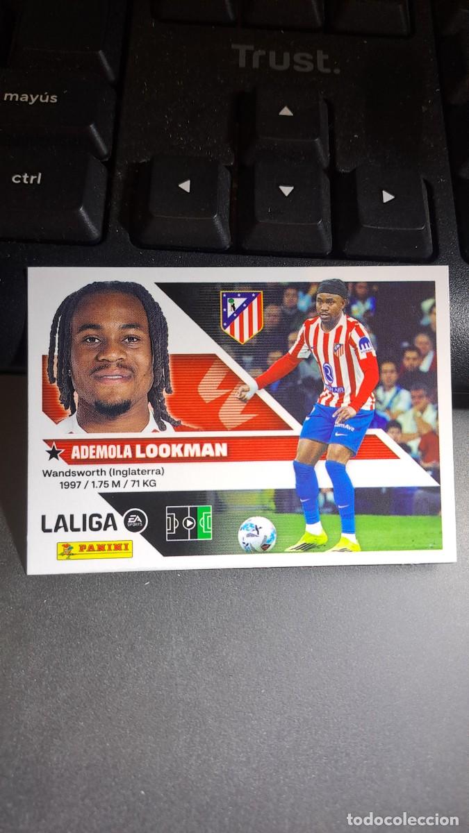 Coleccionismo cromos antiguos: CROMO LOOKMAN 18 ATLETICO DE MADRID LIGA 2026 2027 26 27 ESTE PANINI NUNCA PEGADO