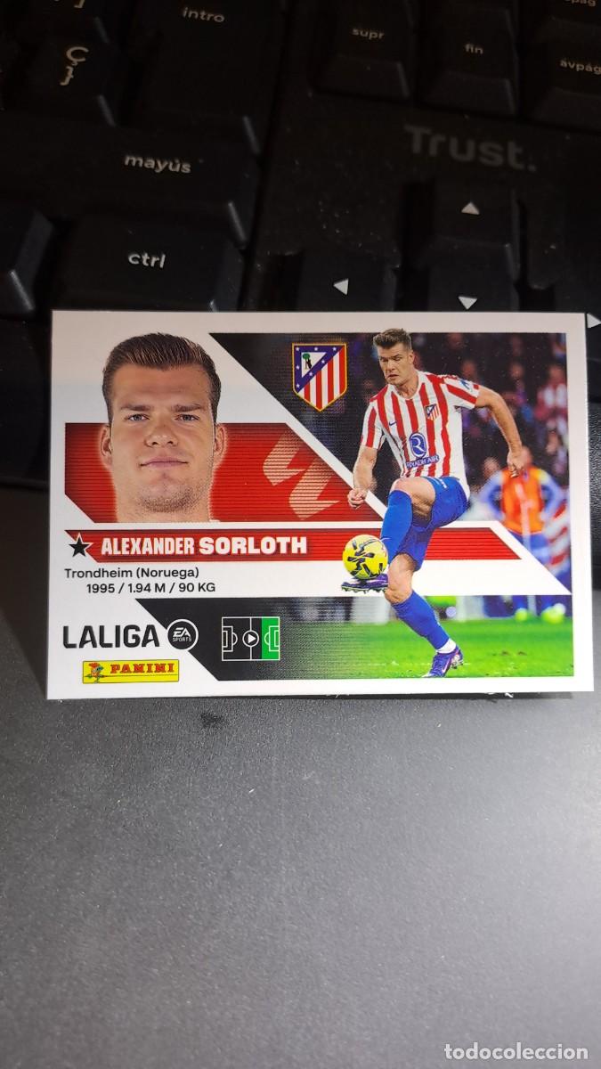 Coleccionismo cromos antiguos: CROMO SORLOTH 19 ATLETICO DE MADRID LIGA 2026 2027 26 27 ESTE PANINI NUNCA PEGADO