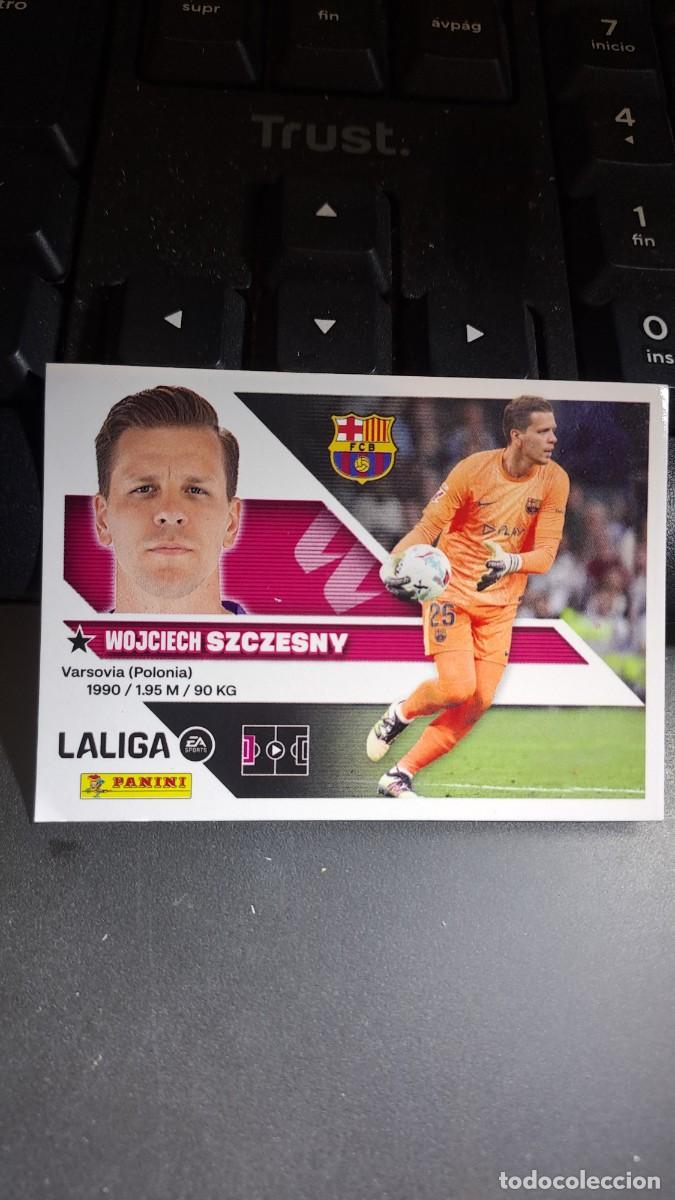 Coleccionismo cromos antiguos: CROMO SZCZESNY 4 BARCELONA LIGA 2026 2027 26 27 ESTE PANINI NUNCA PEGADO