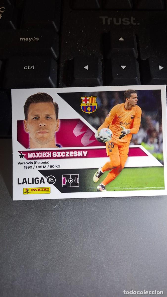 Coleccionismo cromos antiguos: CROMO SZCZESNY 4 BARCELONA LIGA 2026 2027 26 27 ESTE PANINI NUNCA PEGADO