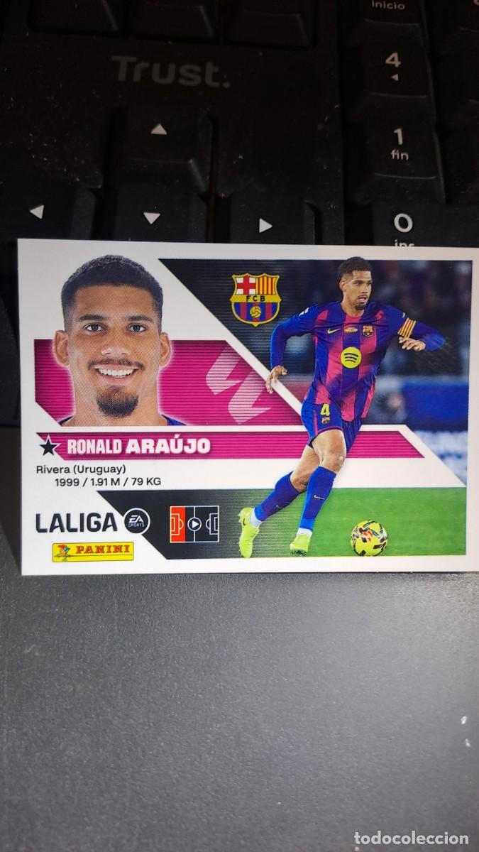 Coleccionismo cromos antiguos: CROMO ARAUJO 6A 6 A BARCELONA LIGA 2026 2027 26 27 ESTE PANINI NUNCA PEGADO