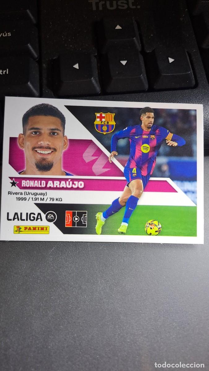 Coleccionismo cromos antiguos: CROMO ARAUJO 6A 6 A BARCELONA LIGA 2026 2027 26 27 ESTE PANINI NUNCA PEGADO