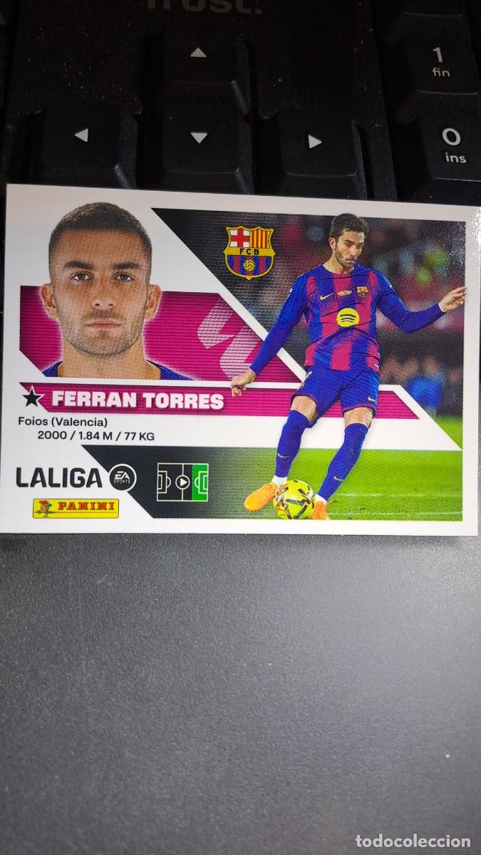 Coleccionismo cromos antiguos: CROMO FERRAN TORRES 18 BARCELONA LIGA 2026 2027 26 27 ESTE PANINI NUNCA PEGADO
