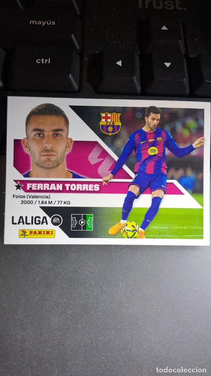 Coleccionismo cromos antiguos: CROMO FERRAN TORRES 18 BARCELONA LIGA 2026 2027 26 27 ESTE PANINI NUNCA PEGADO