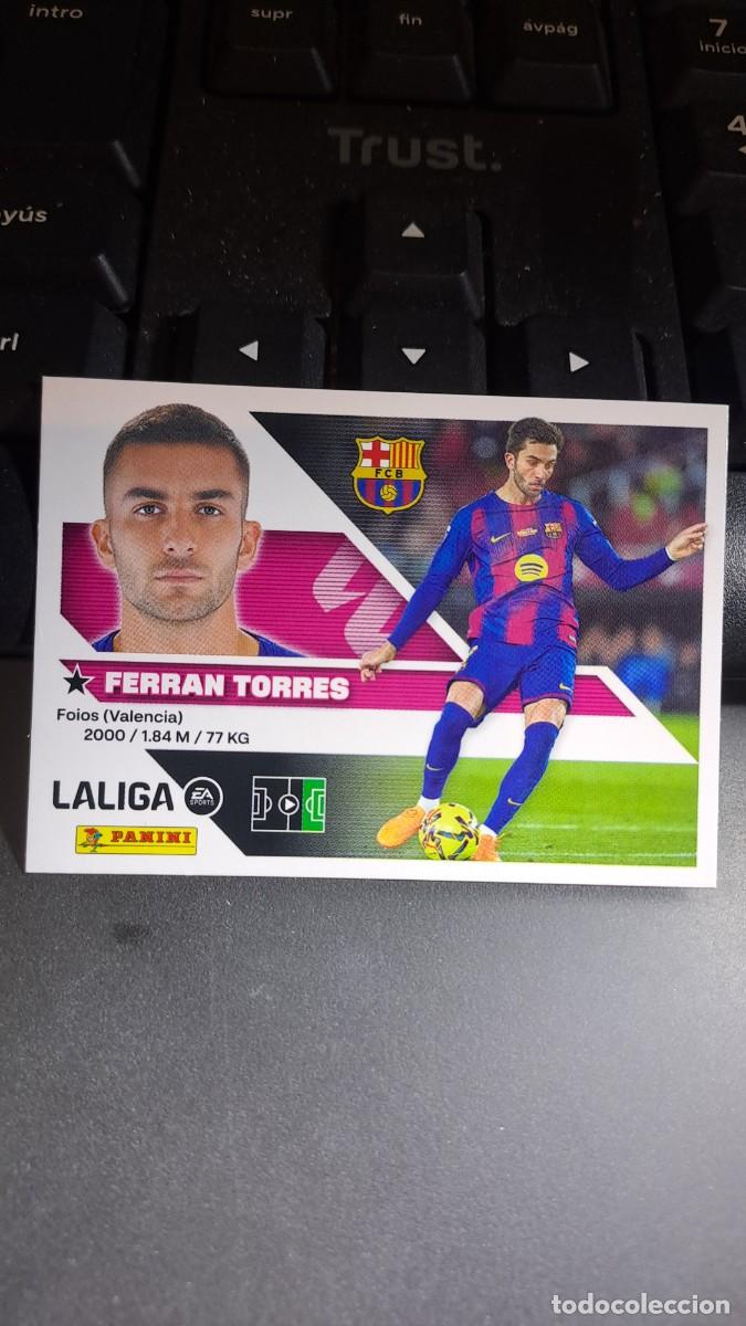 Coleccionismo cromos antiguos: CROMO FERRAN TORRES 18 BARCELONA LIGA 2026 2027 26 27 ESTE PANINI NUNCA PEGADO