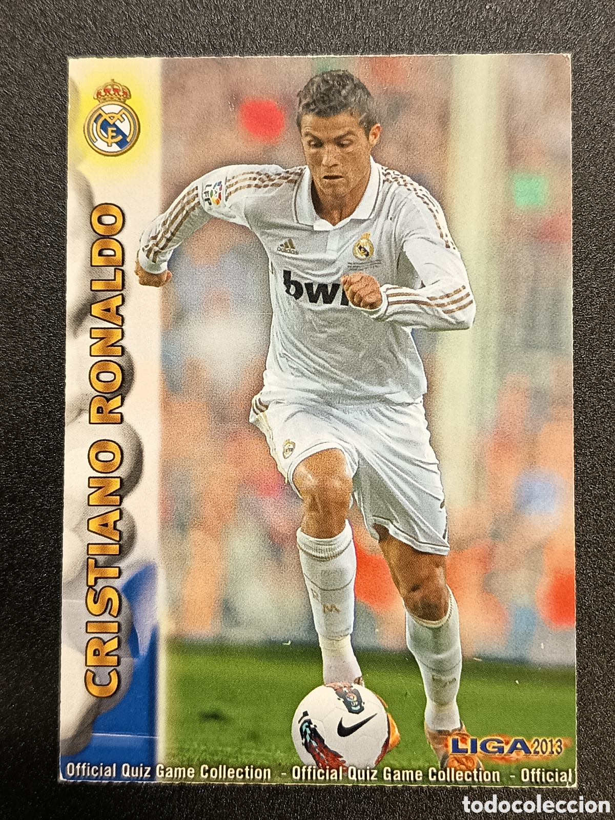 Coleccionismo cromos antiguos: 0020 20 CRISTIANO RONALDO OFFICIAL QUIZ GAME COLLECTION 2012 2013 2012-13 MUNDICROMO