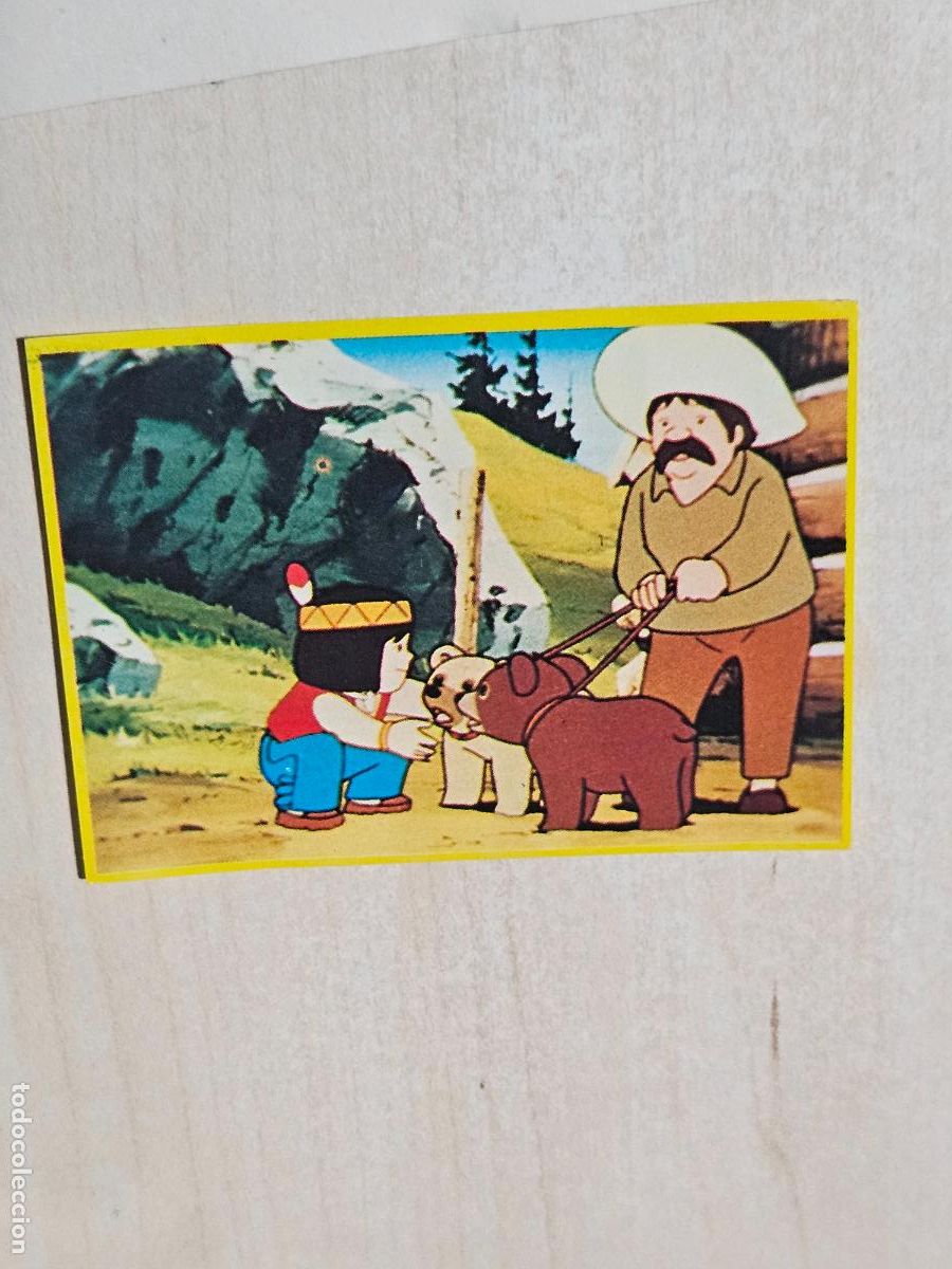 Coleccionismo cromos antiguos: CROMO N&ordm; 39 DEL ALBUM JACKY EL OSO DE TALLAC - DANONE - CROMO SIN PEGAR -