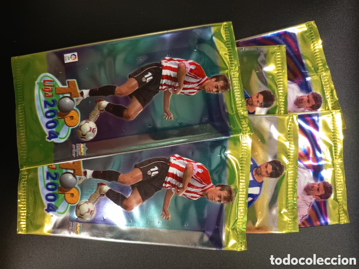 Coleccionismo cromos antiguos: Lote 21 sobres abiertos sin cromos distintas temporadas y colecciones MUNDICROMO RONALDINHO