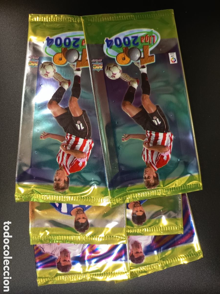Coleccionismo cromos antiguos: Lote 21 sobres abiertos sin cromos distintas temporadas y colecciones MUNDICROMO RONALDINHO