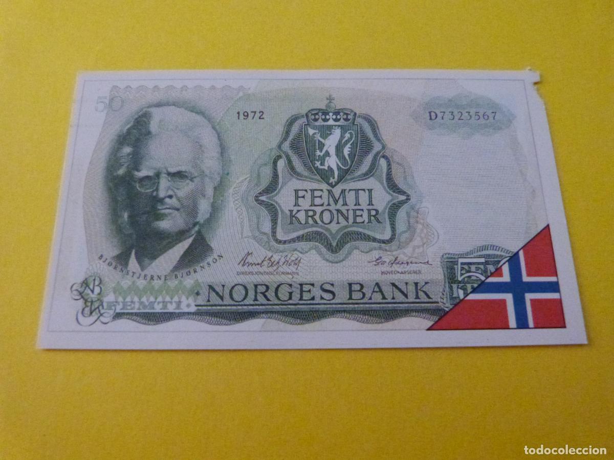 Coleccionismo cromos antiguos: CROMO NORUEGA SIN PEGAR N&ordm; 61 A&Ntilde;O 1985 ALBUM MUNDI BILLETES ESTE
