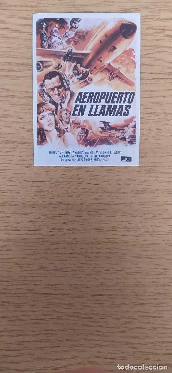 Coleccionismo cromos antiguos: AEROPUERTO EN LLAMAS CROMO SUPER &Eacute;XITO N&deg;4 EDITORIAL MAGA