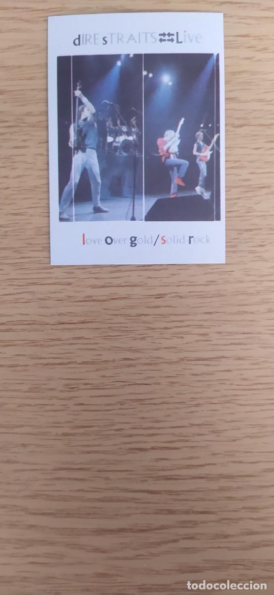 Coleccionismo cromos antiguos: DIRE STRAITS LIVE CROMO SUPER &Eacute;XITO N&deg;111 EDITORIAL MAGA