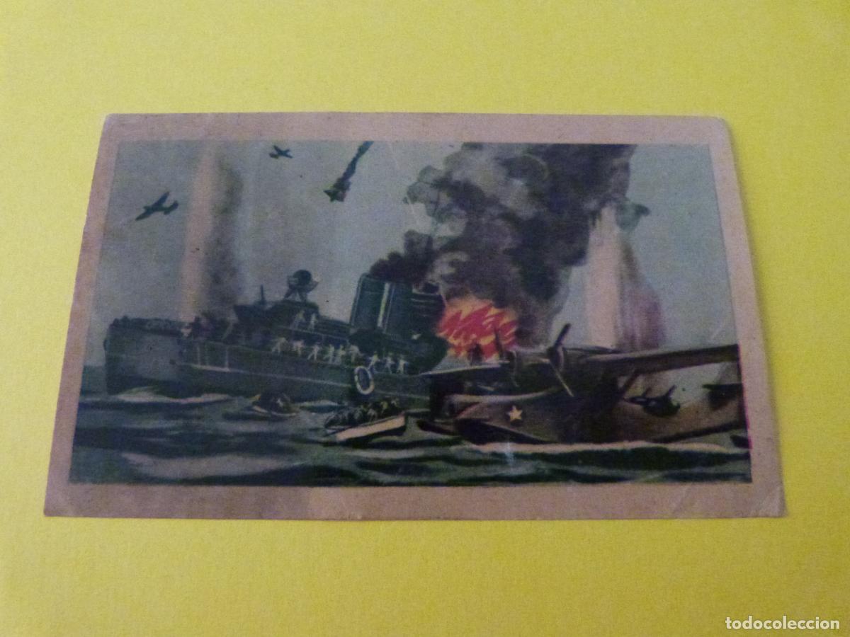 Coleccionismo cromos antiguos: CROMO EPISODIOS DE LA 2&ordf; GUERRA MUNDIAL SIN PEGAR N&ordm; 121 A&Ntilde;O 1957 ALBUM EPISODIOS....CHOCOLATES KIKE