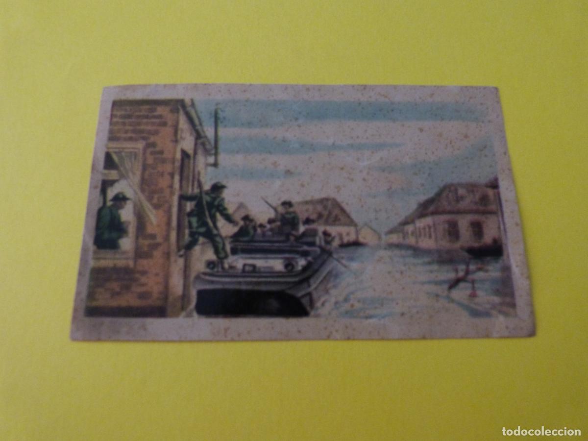 Coleccionismo cromos antiguos: CROMO EPISODIOS DE LA 2&ordf; GUERRA MUNDIAL SIN PEGAR N&ordm; 85 A&Ntilde;O 1957 ALBUM EPISODIOS....CHOCOLATES KIKE