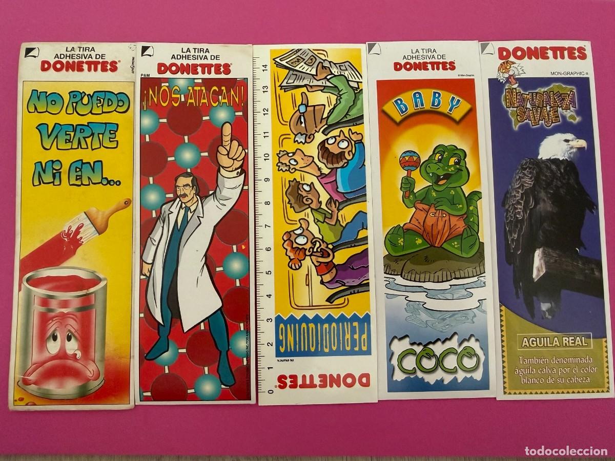 Coleccionismo cromos antiguos: 5 tiras dif&iacute;ciles de Donettes - variadas Mazinger - Foto 1
