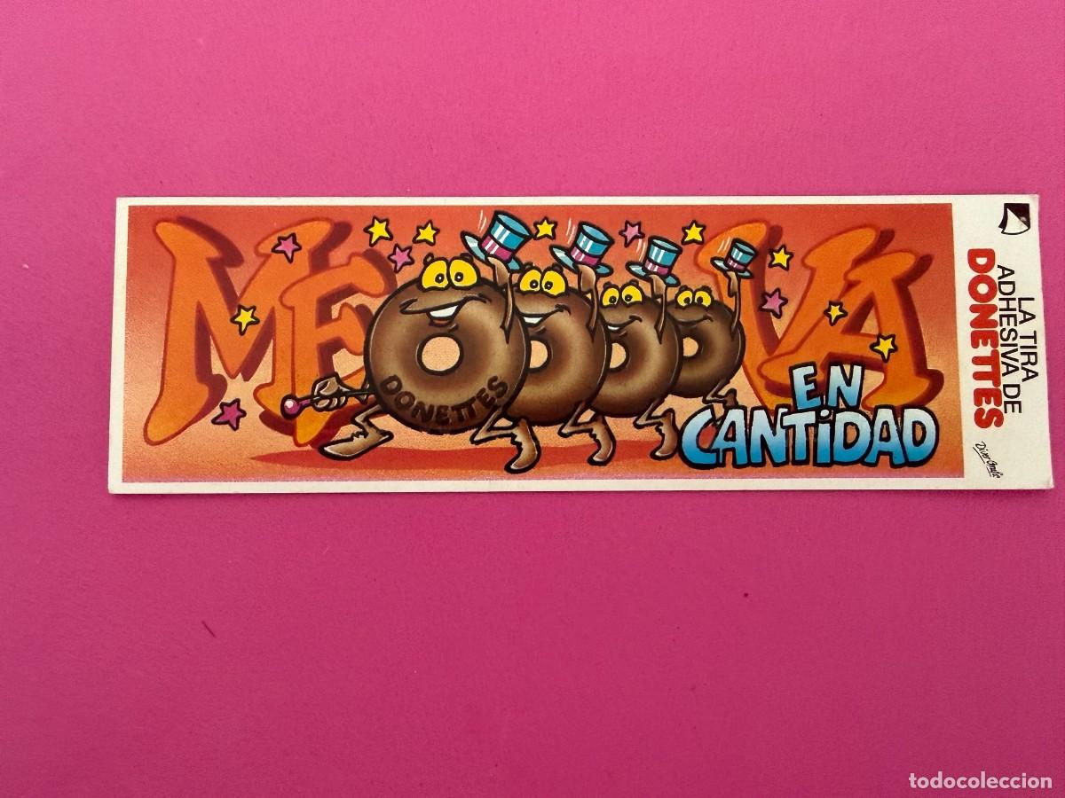 Coleccionismo cromos antiguos: Me va - Donettes - Tira adhesiva dif&iacute;cil