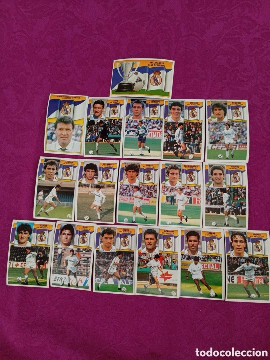 Collezionismo Figurine antiche: Lote 17 cromos liga este 90/91