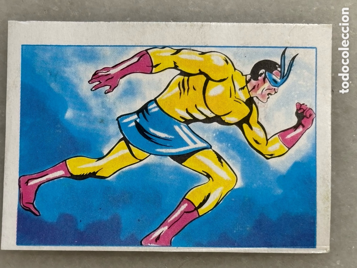Coleccionismo cromos antiguos: Lote privado, un cromo superh&eacute;roes n&uacute;mero 110