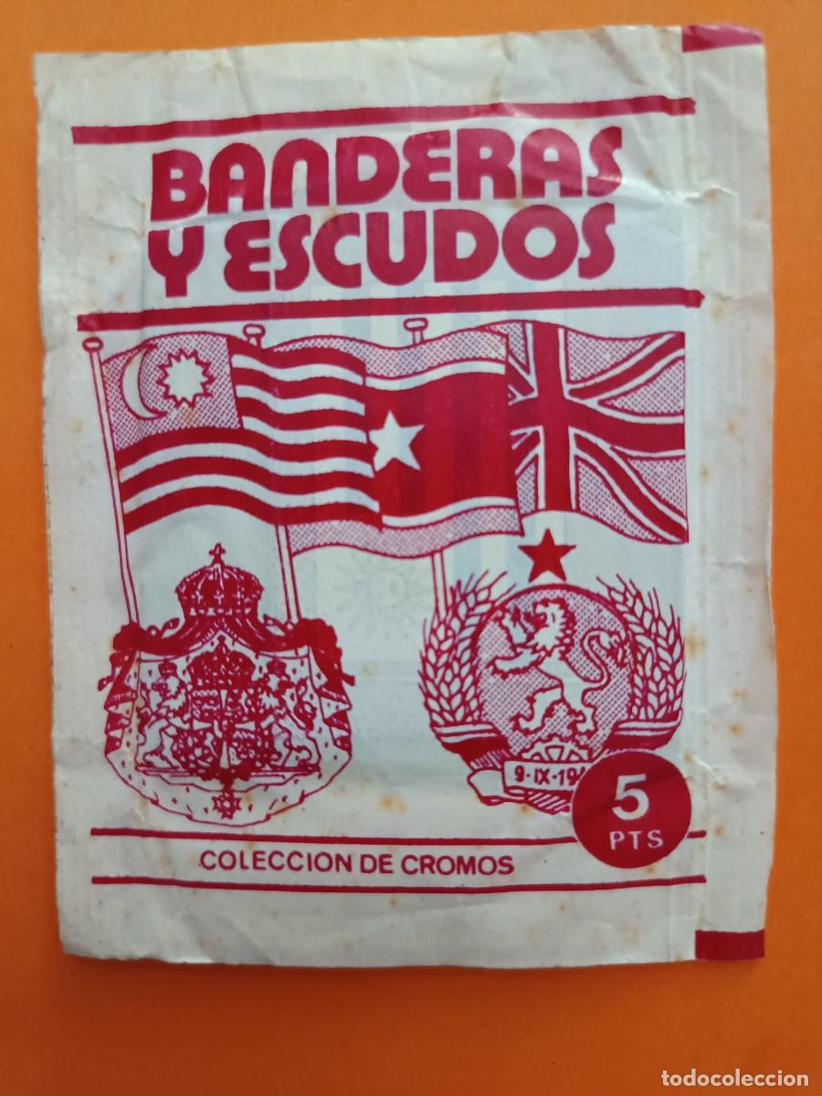 Sammeln alte Sammelbilder: SOBRE DE CROMOS SIN ABRIR BANDERAS Y ESCUDOS EYDER
