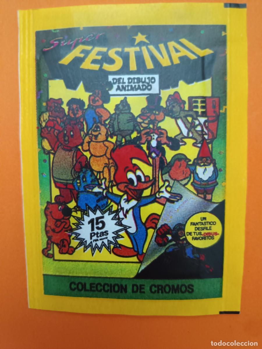 Sammeln alte Sammelbilder: SOBRE DE CROMOS SIN ABRIR FESTIVAL DEL DIBUJO ANIMADO EDICIONES ESTE