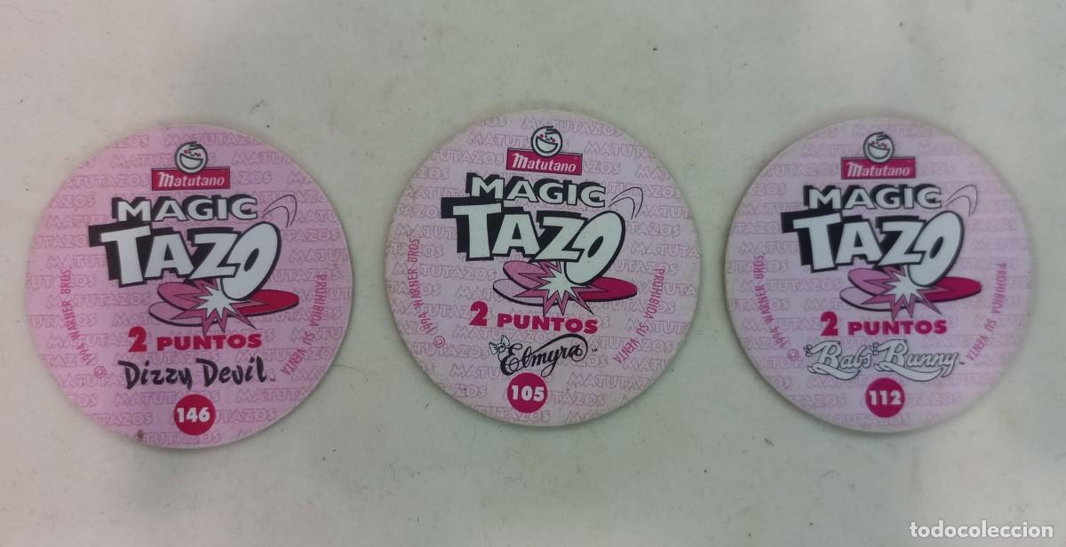 Coleccionismo cromos antiguos: MAGIC TAZO DE MATUTANO - 105 , 112 , 146 - Foto 2