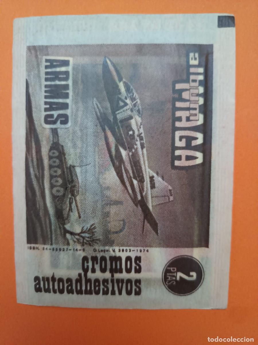 Collectable Antique Stickers: SOBRE DE CROMOS SIN ABRIR ARMAS MAGA