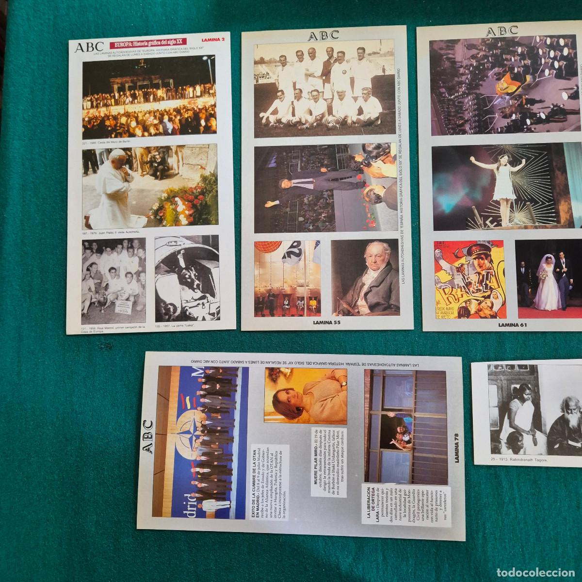 Coleccionismo cromos antiguos: ABC 4 LAMINAS DIFERENTES - Foto 1