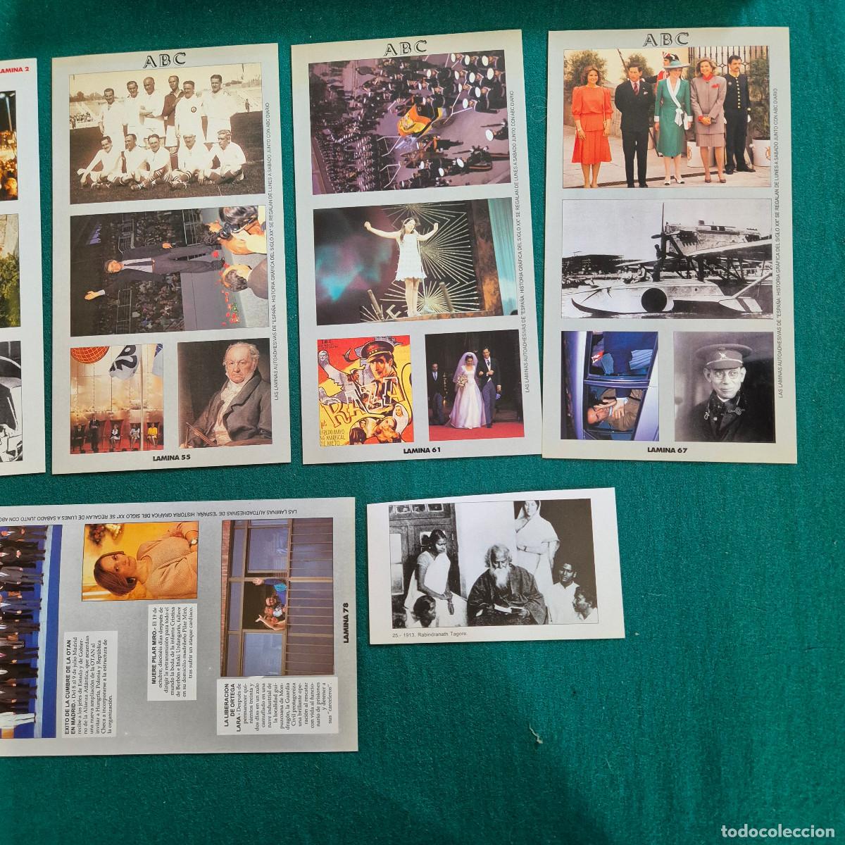 Coleccionismo cromos antiguos: ABC 4 LAMINAS DIFERENTES - Foto 2