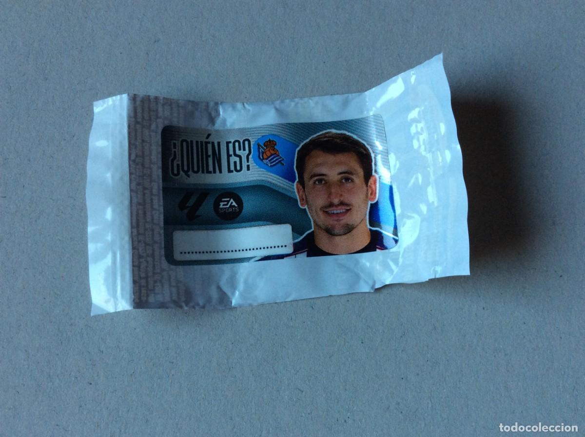 Coleccionismo cromos antiguos: Oyarzabal REAL SOCIEDAD &iquest;QUI&Eacute;N ES? - CROMO CHICLE LIGA ESTE 2026-2027 26 27