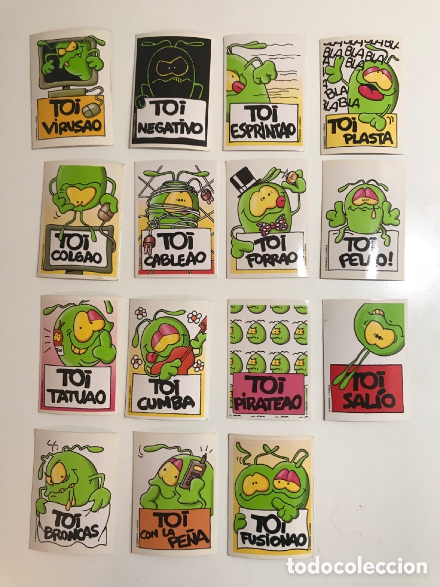 Collectionnisme Cartes &agrave; collectionner anciennes: Lote Bolly Tois de Bollycao, 1989-90