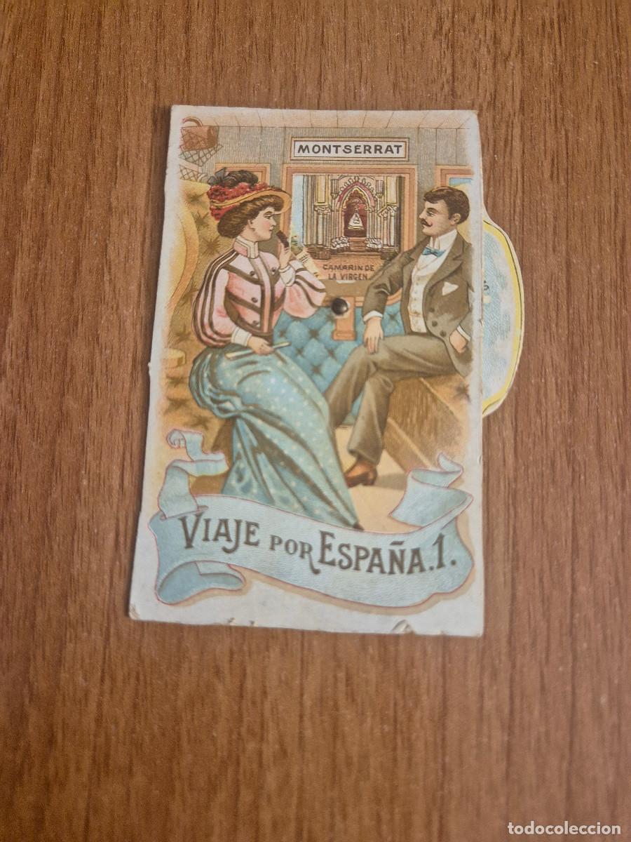 Coleccionismo cromos antiguos: CROMO VIAJE POR ESPA&Ntilde;A. 1 MONTSERRAT. VER FOTOS