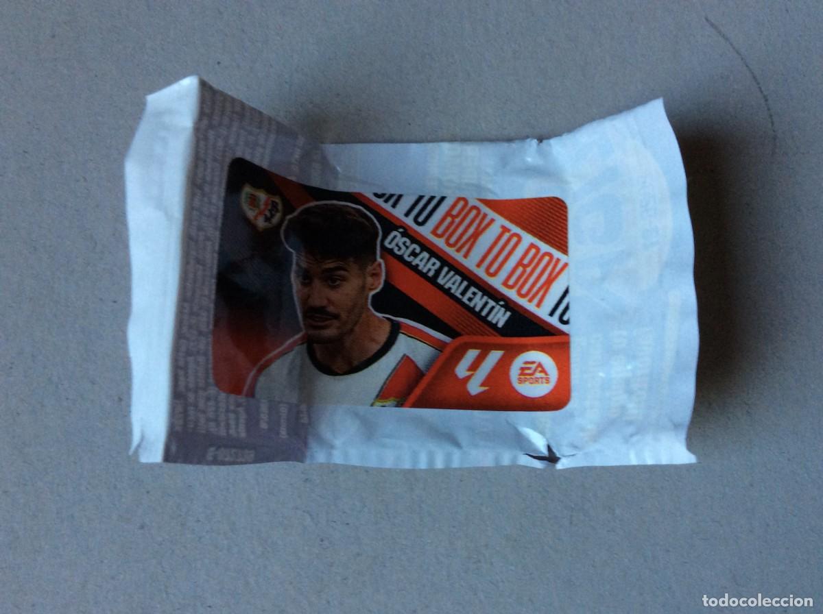 Coleccionismo cromos antiguos: BOX TO BOX - RAYO - &Oacute;SCAR VALENT&Iacute;N - CHICLE LIGA ESTE 2026-2027/26-27 PANINI