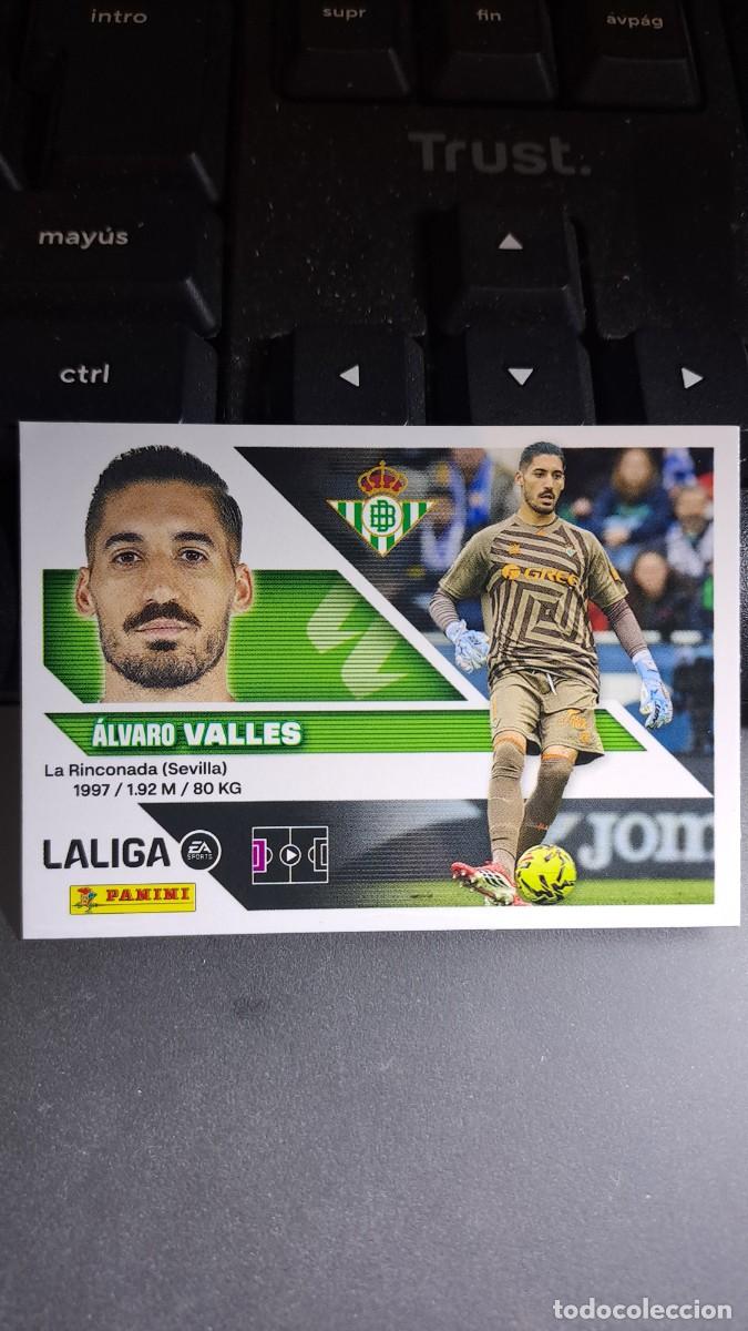 Coleccionismo cromos antiguos: CROMO VALLES 3 BETIS LIGA 2026 2027 26 27 ESTE PANINI NUNCA PEGADO