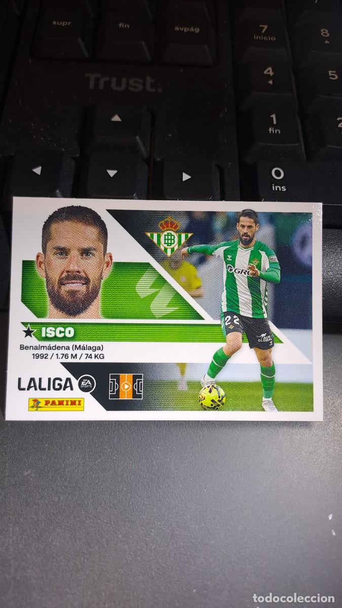 Coleccionismo cromos antiguos: CROMO ISCO 16 BETIS LIGA 2026 2027 26 27 ESTE PANINI NUNCA PEGADO
