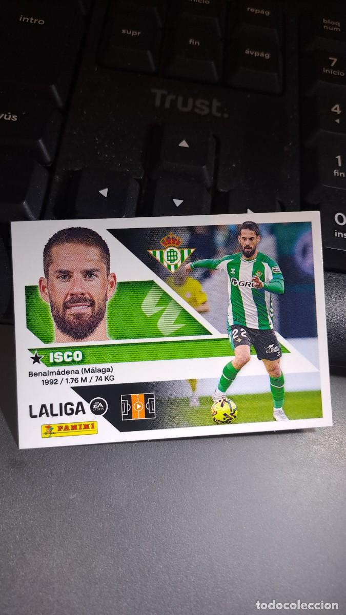 Coleccionismo cromos antiguos: CROMO ISCO 16 BETIS LIGA 2026 2027 26 27 ESTE PANINI NUNCA PEGADO