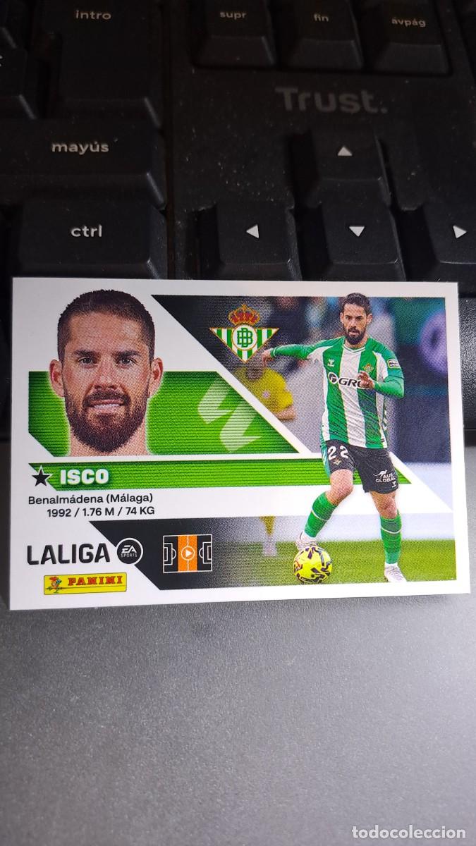 Coleccionismo cromos antiguos: CROMO ISCO 16 BETIS LIGA 2026 2027 26 27 ESTE PANINI NUNCA PEGADO
