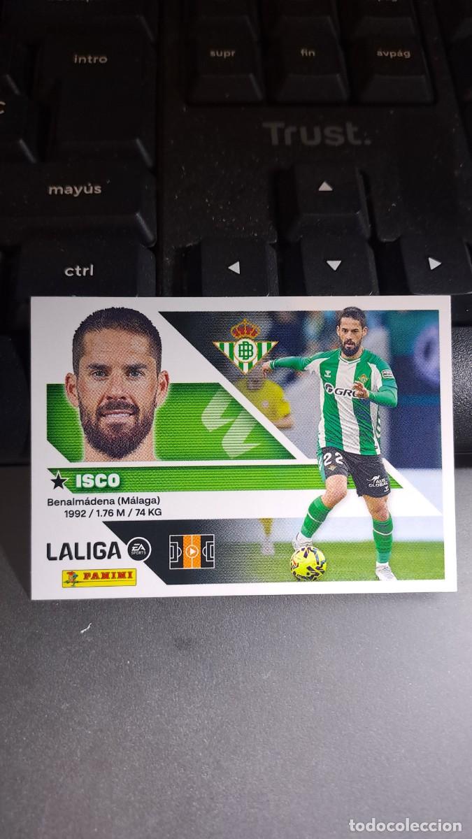 Coleccionismo cromos antiguos: CROMO ISCO 16 BETIS LIGA 2026 2027 26 27 ESTE PANINI NUNCA PEGADO
