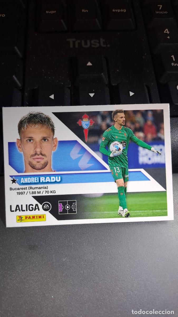 Coleccionismo cromos antiguos: CROMO RADU 3 CELTA DE VIGO LIGA 2026 2027 26 27 ESTE PANINI NUNCA PEGADO