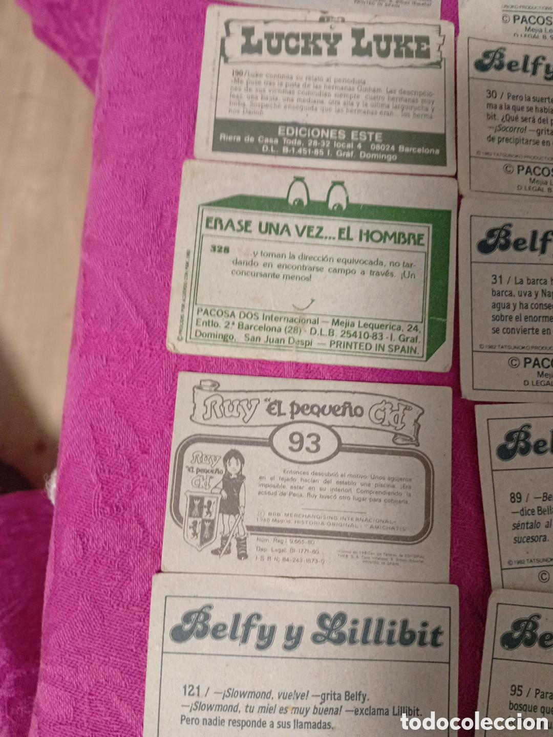 Coleccionismo cromos antiguos: Lote cromos a&ntilde;os 70 y 80 variado - Foto 6