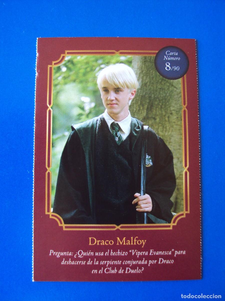 Coleccionismo cromos antiguos: HARRY POTTER WIZARDING WORLD NUMERO 8 DRACO MALFOY CARREFOUR 2020