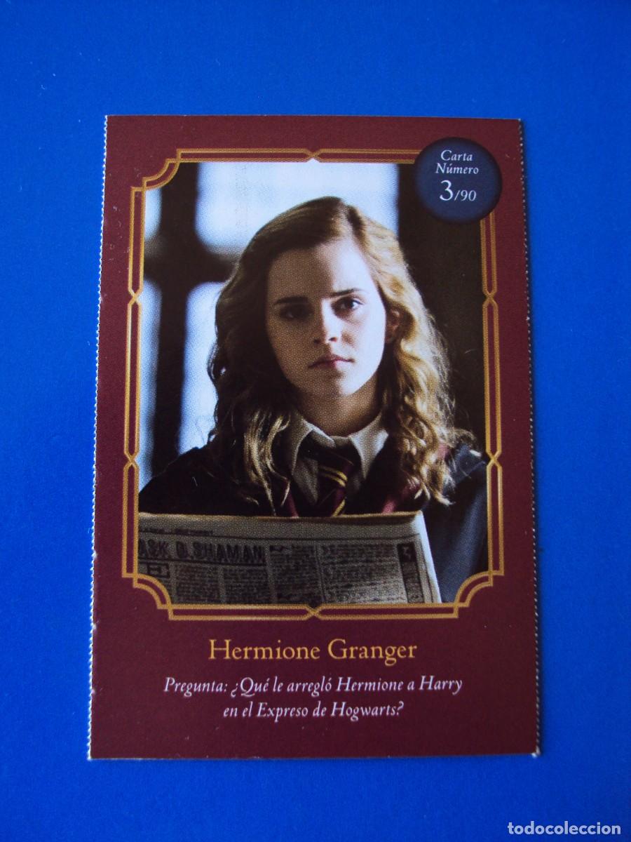 Coleccionismo cromos antiguos: HARRY POTTER WIZARDING WORLD NUMERO 3 HERMIONE GRANGER CARREFOUR 2020