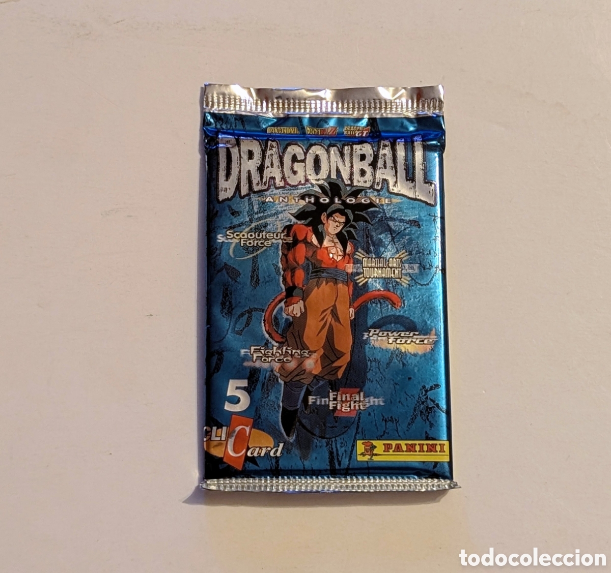 Coleccionismo cromos antiguos: Sobre cromos sin abrir Cards Dragon Ball Z. Panini. Bola de Dragon