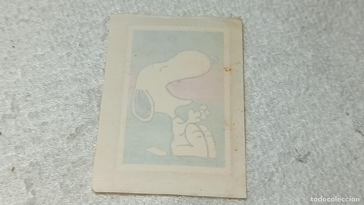 Coleccionismo cromos antiguos: DULCES ROSENDO : ANTIGUO CROMO SNOOPY BIEEENNN SIN ABRIR A&Ntilde;OS 80 - 90
