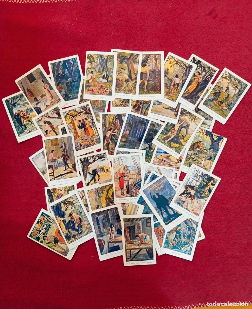 Collectable Antique Stickers: Coleccion completa de antiguos.cromos Amatller Tarz&aacute;n arzan