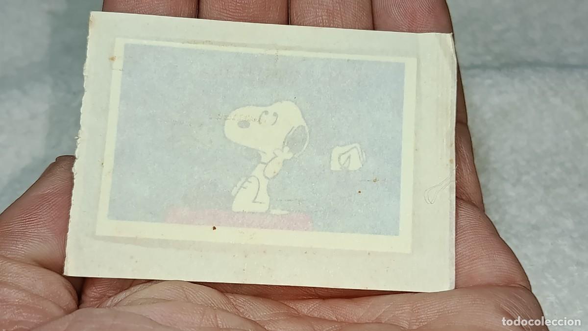 Coleccionismo cromos antiguos: DULCES ROSENDO : ANTIGUO CROMO SNOOPY MEJOR TE ESCRIBO MA&Ntilde;ANA SIN ABRIR A&Ntilde;OS 80 - 90