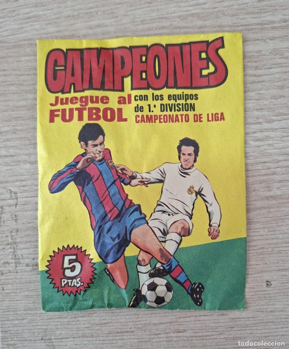 Coleccionismo cromos antiguos: ANCEO 1973-74 - CAMPEONES - SOBRE CROMOS SIN ABRIR -