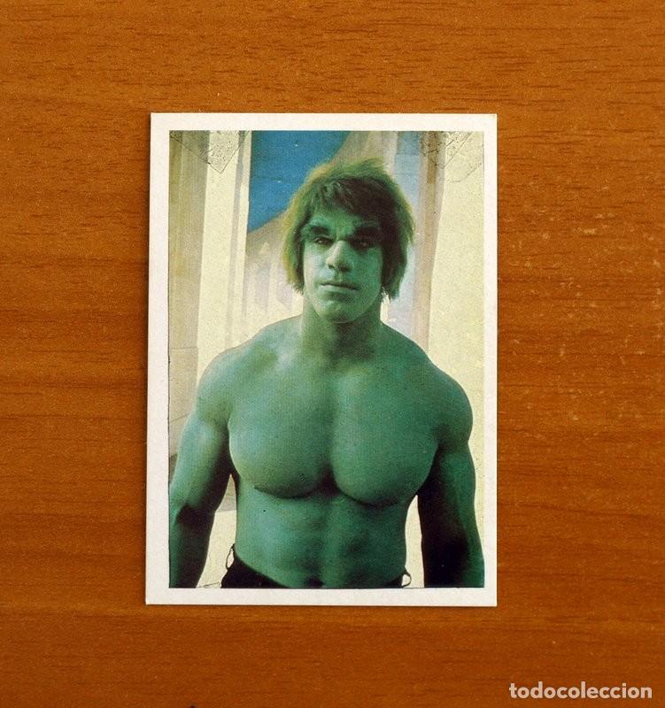 Coleccionismo cromos antiguos: Show de estrellas - N&ordm; 16 El Increible Hulk - Editorial Maga A&ntilde;o 1982 - Nunca pegado