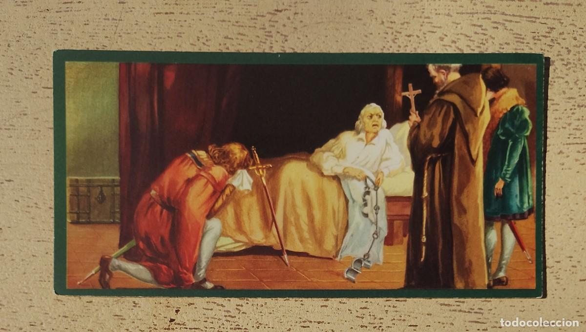 Coleccionismo cromos antiguos: Tarjeta Cromo X Vida Crist&oacute;bal Col&oacute;n Igual Tupinamba